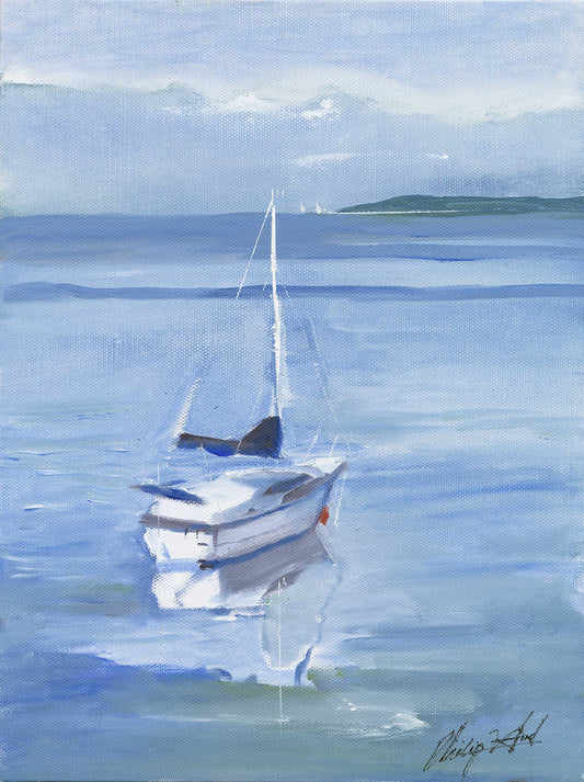 Discovery: Original ~ Framed 16" x 19"
