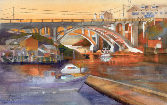 Harbor Magic: Print 8" x 11"