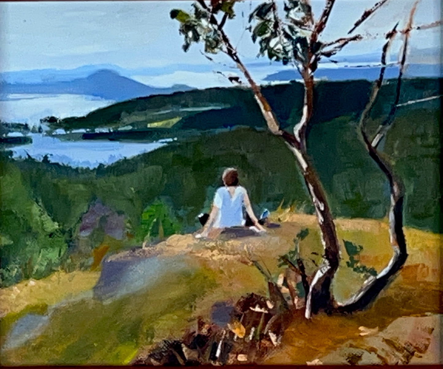 Salish Sea: Original ~ Framed 10" x 12"